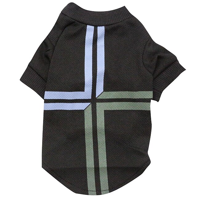  Cat Dog Shirt / T-Shirt National Flag Dog Clothes Puppy Clothes Dog Outfits Black Costume for Girl and Boy Dog Terylene XS S M L
