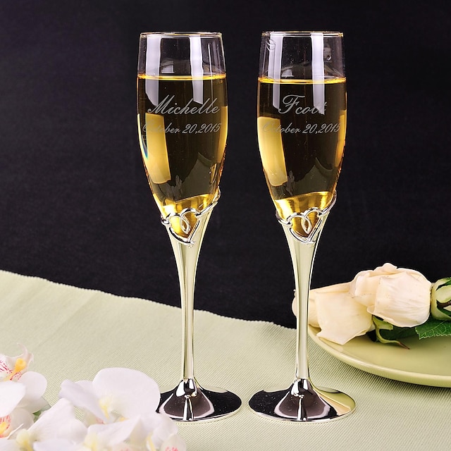  Material / Crystal Toasting Flutes Gift Box Classic Theme / Holiday All Seasons
