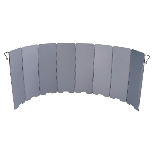  Stove Windshield Single Foldable Aluminium for