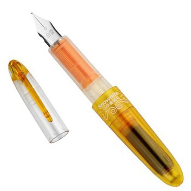  Pen Pen Vulpennen Pen,Kunststof Vat Oranje Inktkleuren For Schoolspullen Kantoor artikelen Pakje