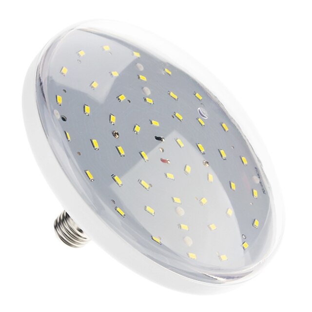  1 buc 18 W Bulb LED Glob 1800-2000 lm E26 / E27 48 LED-uri de margele SMD 5730 Alb 220-240 V / RoHs