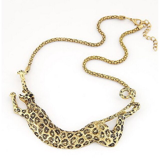  Kushang Metal New Leopard náhrdelník
