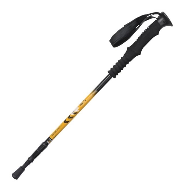  3 Sections Trekking Poles Hiking pole 165cm (65 Inches) Anti-Shock Tungsten Aluminum Alloy 7075 Aluminum Alloy Hiking