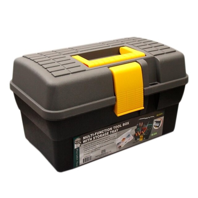  Pro’sKit SB-2918 Multi-function Tool Box with Storage Tray (O.D.:290x175x175mm)