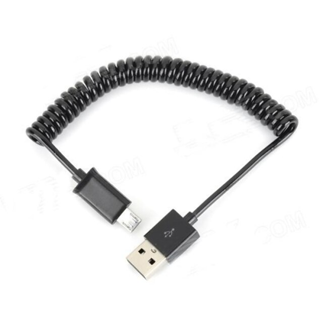  YGS2 USB to Micro USB Data / Charging Spring Cable