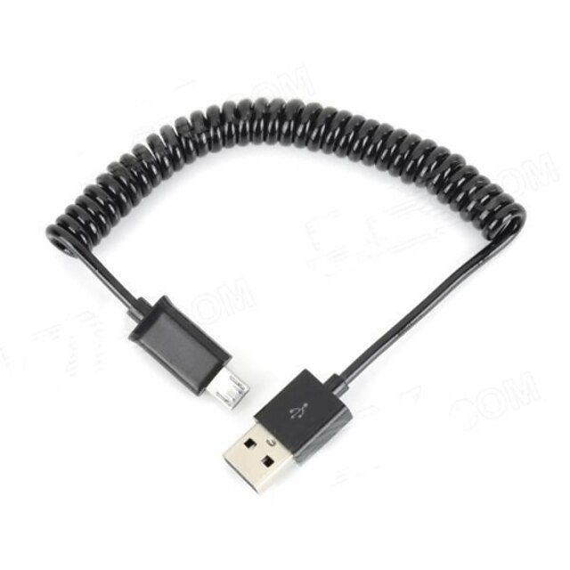  YGS2 USB إلى مايكرو USB البيانات / شحن كابل الربيع