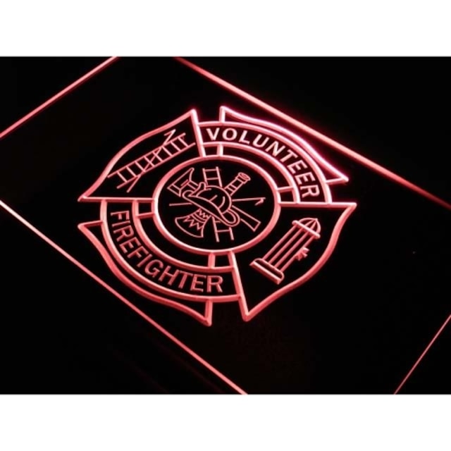 Firefighter Volunteer Fire Dept. Neon Sign 1752618 2023 – $29.99