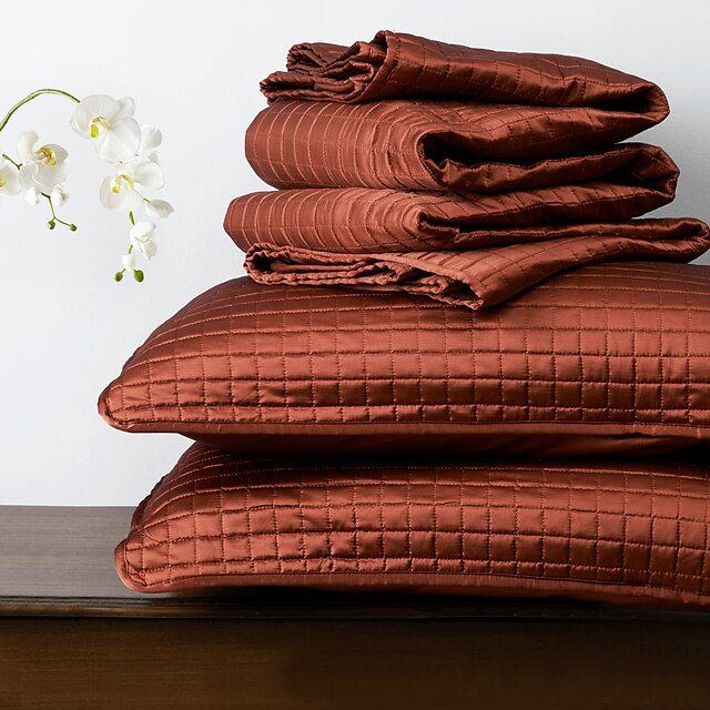  huani® набор одеяло, 3 шт плед красный полиэстер