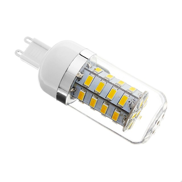  300lm G9 LED-kolbepærer 36 LED Perler SMD 5730 Dæmpbar Varm hvid 220-240V