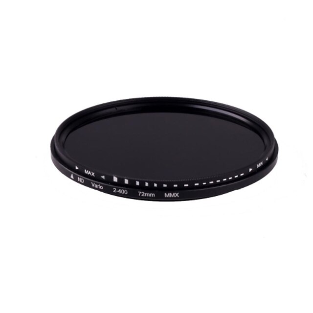  ! 72mm Slim Fader Variable ND Filter Neutral Density Adjustable ND2 to ND400 014104 Free shipping