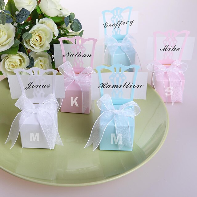  Creative Card Paper Favor Holder with Favor Boxes - 36