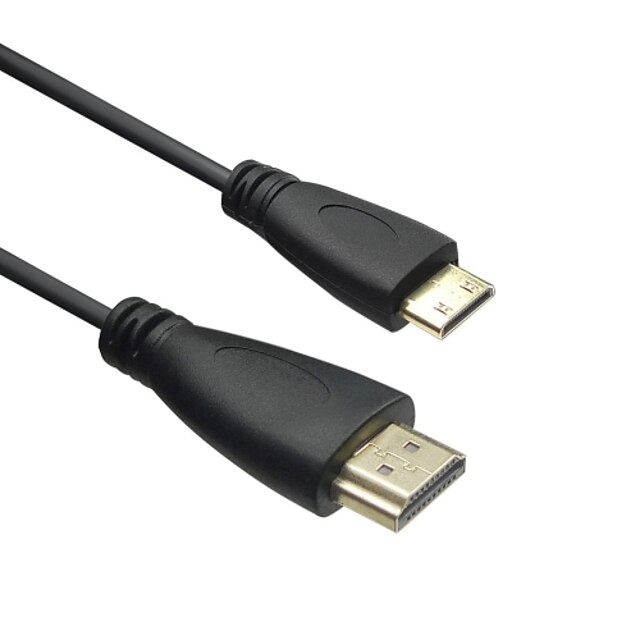  LWM ™ премиум Mini HDMI мужчина к HDMI Мужской кабель 6 футов 1,8 м v1.4 1080p 3D HDTV камеры видеокамеры