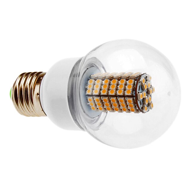  E26/E27 LED Globe Bulbs G60 120 leds SMD 3528 Warm White 240 AC 220-240V 
