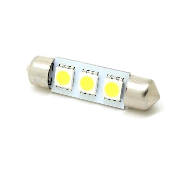  SO.K Festoon Car Light Bulbs SMD 5050 50 lm Interior Lights For universal