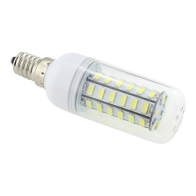  3 W LED corn žárovky 5500-6500 lm E14 T 48 LED korálky SMD 5730 Chladná bílá 220-240 V / # / CE / RoHs