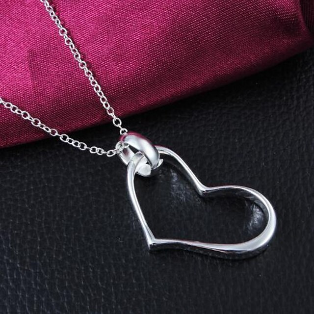 Fashion Brass Silver Plated  Women's Necklace