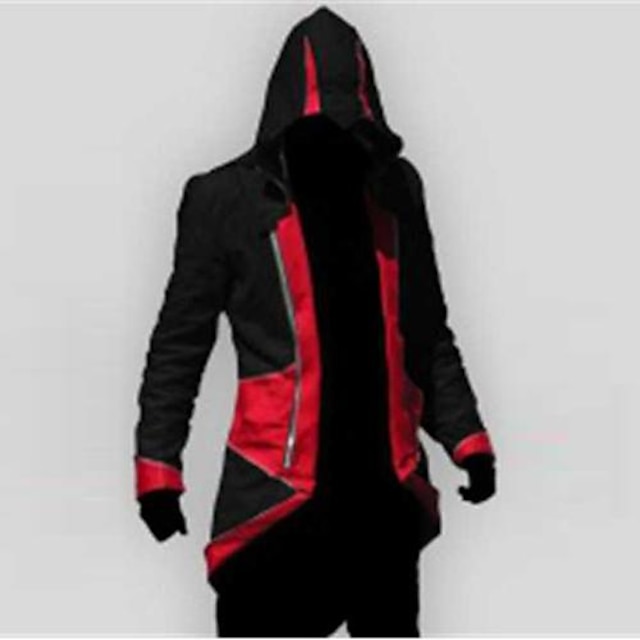  Inspired by Assassin Cosplay Video Game Cosplay Costumes Cosplay Suits Patchwork Long Sleeve Coat Costumes