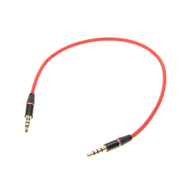  3.5mm 0,25 0.8FT auxiliaire AUX Audio Cable Jack mâle à mâle