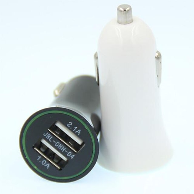  Auto-Ladegerät USB-Ladegerät Mehrere Anschlüsse 2 USB Anschlüsse 2.1 A / 1 A DC 12V-24V für