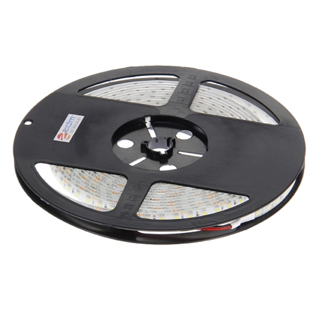  ZDM® 5 m Tiras LED Flexibles 600 LED SMD 2835 Blanco Fresco Impermeable / Decorativa / Auto-Adhesivas 12 V / IP65