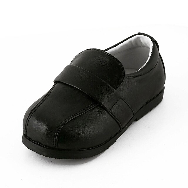  Boys' Shoes Leatherette Spring / Summer / Fall Comfort Flat Heel Black / Wedding / Party & Evening