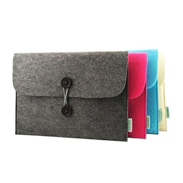  Sleeves Solid Color Textile for Macbook Pro 13-inch / Macbook Air 11-inch / MacBook Pro 13-inch with Retina display