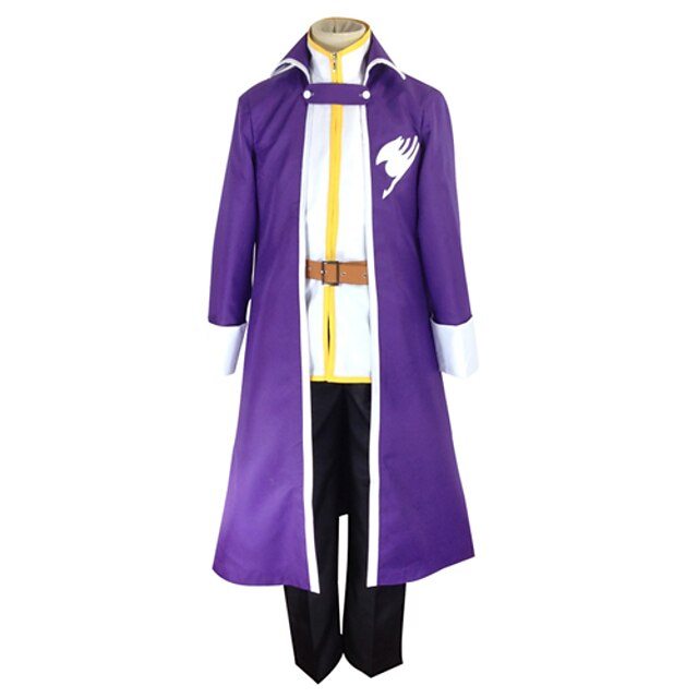  Ispirato da Fairy Tail Gray Fullbuster Anime Costumi Cosplay Abiti Cosplay Collage Cappotto / Maglietta / Pantaloni Per Per uomo