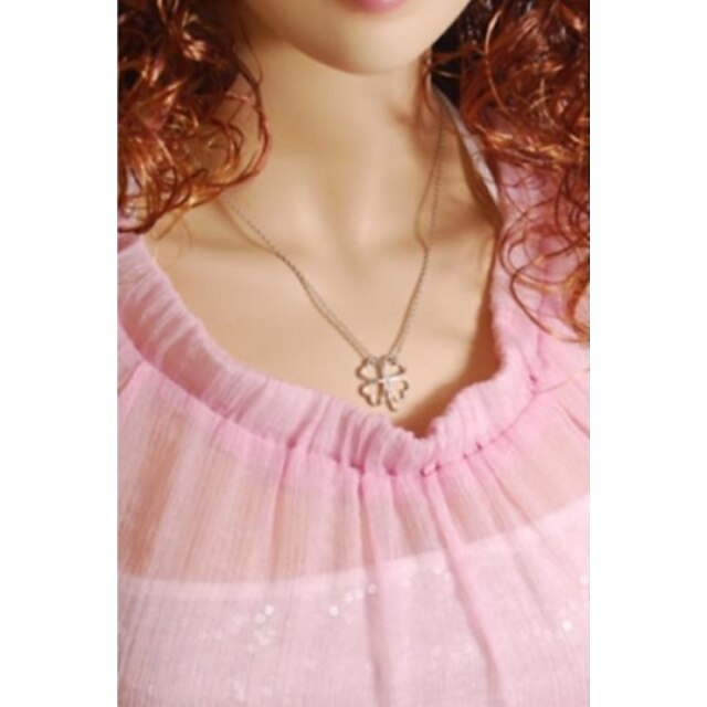  Women's Pendant Necklace Alloy Pendant Necklace , Wedding Party Daily Casual