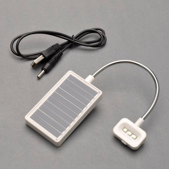  3-LED Multifunctional Solar light Reading Light Emergency Light Yable Lamp