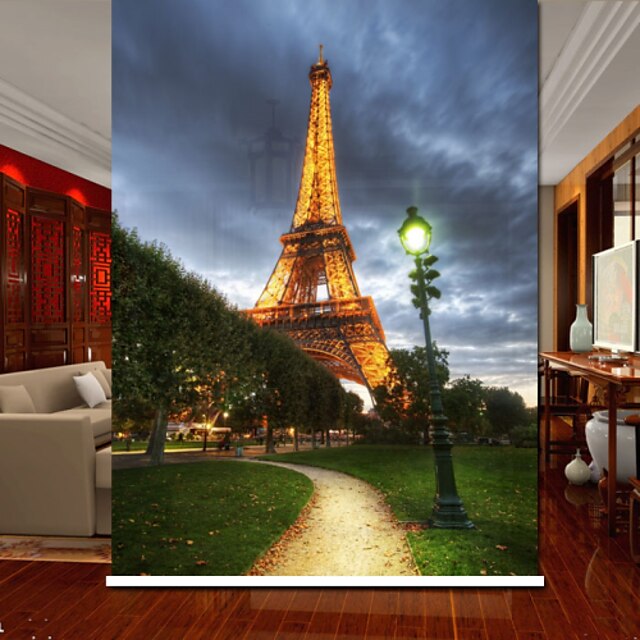  Euro Dreamlike Noite Sence Torre Eiffel Rolo Sombra