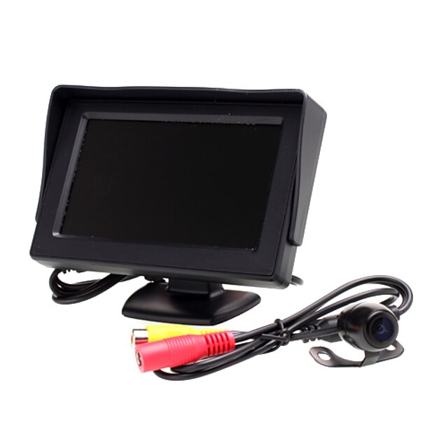  4.3 pulgada TFT-LCD Monitor de marcha atrás del coche para Universal Dos Colores