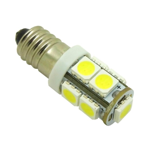  2pcs E10 Automatisch Lampen 1W SMD 5050 100lm LED Interior Lights For Universeel