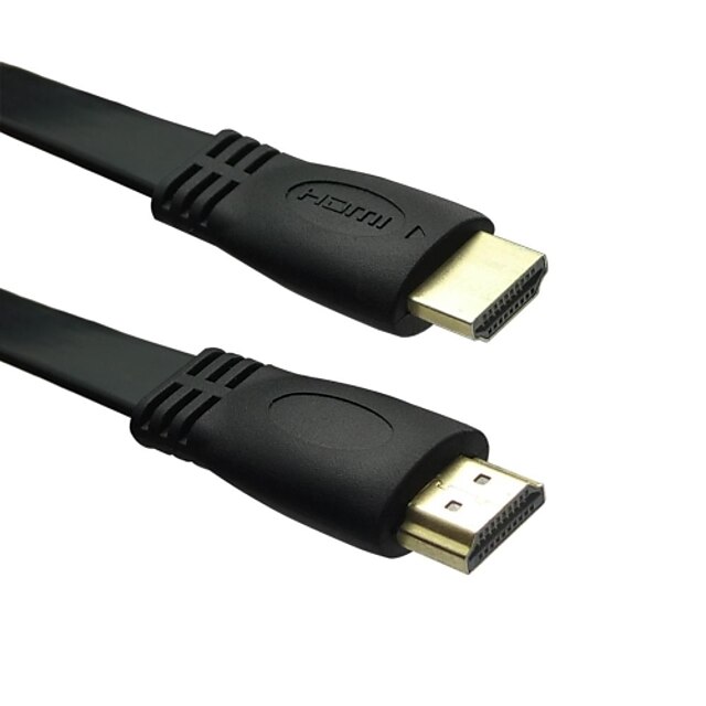  LWM ™ Premium High Speed ​​HDMI plochý kabel 0,3 m 1 stop muže k muži v1.4 pro 1080p HDTV ps3 xbox bluray dvd
