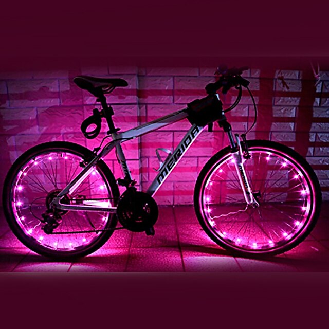  Lumini de Bicicletă lumini roți LED Ciclism Rezistent la apă AA Lumeni Baterie Ciclism - FJQXZ
