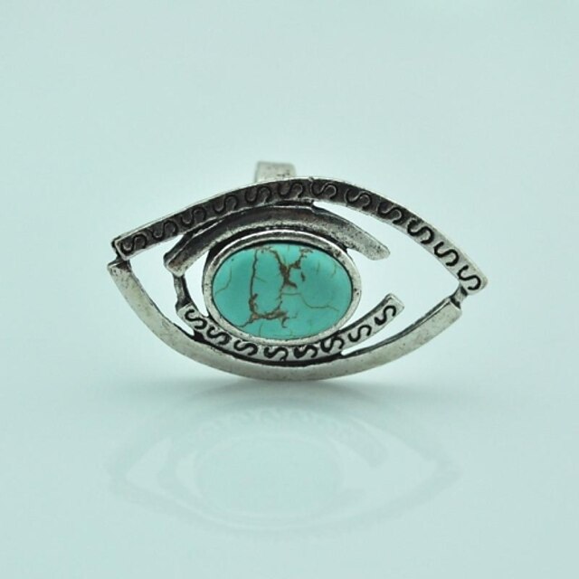  Statement Ring Turquoise Turquoise Alloy Evil Eye / Women's