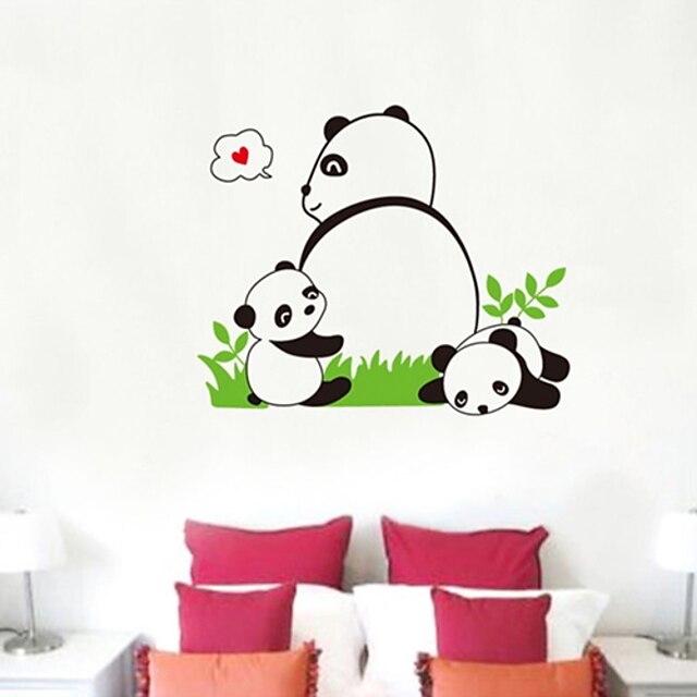  Panda vzor Wall Sticker (1KS)