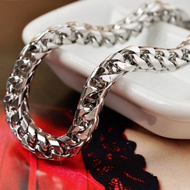  Men's Chain Bracelet Personalized Unique Design Fashion Stainless Steel Others Snake Jewelry Christmas Gifts Daily Casual