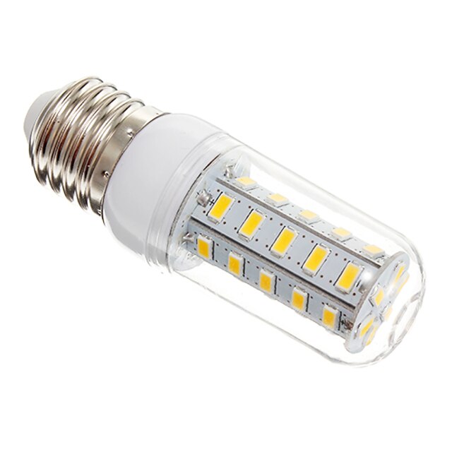  LED-maïslampen 650 lm E26 / E27 T 36 LED-kralen SMD 5730 Warm wit 220-240 V / #