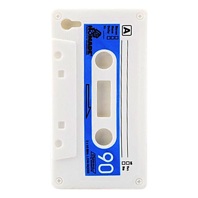  Case de Silicone - Cassette (Várias Cores)