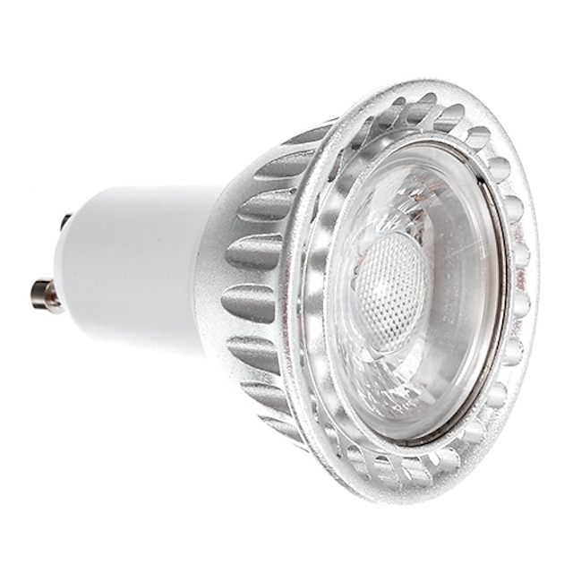  6W GU10 LED-spotlys 1 COB 250-300 lm Varm hvid 3000 K Dæmpbar Vekselstrøm 220-240 V