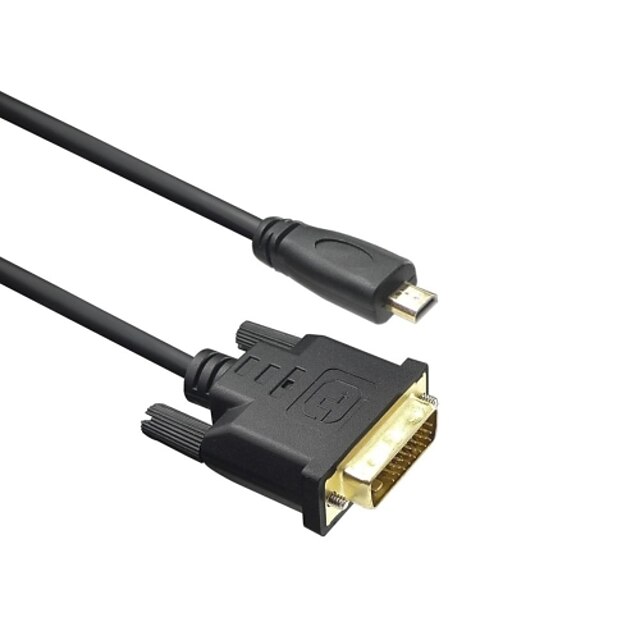  LWM ™ типа премиум г Micro HDMI к DVI д мужской кабель 3 фута 1 м для 1080p смартфонов планшет Kindle Fire HD
