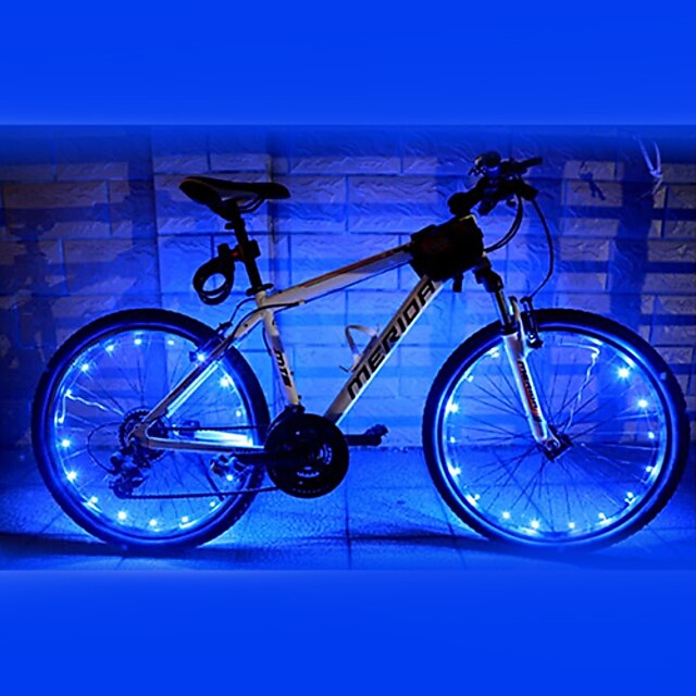  Велосипедные фары колесные огни Светодиодная лампа Велоспорт Водонепроницаемый AA Люмен Батарея Велосипедный спорт - FJQXZ