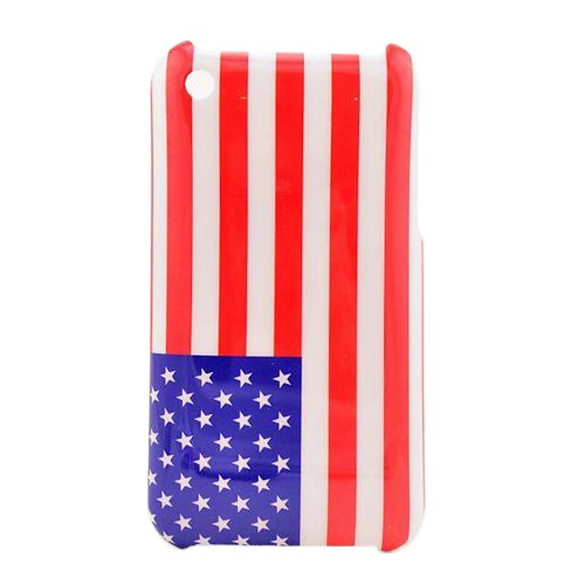  US National Flag Pattern Case / Cover för iPhone 3G/3GS