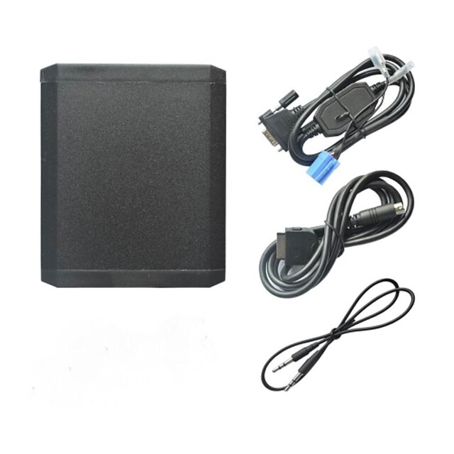  USB SD 3.5mm Aux In ja Bluetooth Valinnainen auto MP3-soitin sovitin Peugeot 106 206 206CC 2006 307 307sw 406 407sw 806