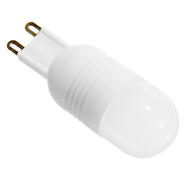  3W G9 Двухштырьковые LED лампы 9 SMD 5730 180 lm Тёплый белый AC 220-240 V
