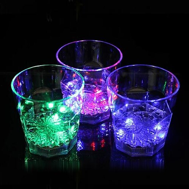  coway de bar gewijd lichtgevende led nachtlampje achthoekige glazen