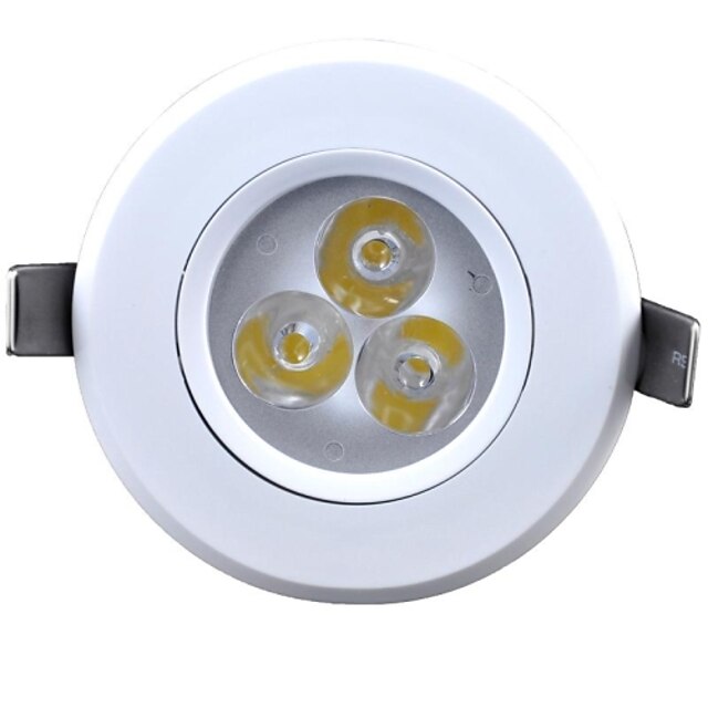  cnlight 3.5 W 3 Geïntegreerde LED 200 LM 2700~3000 K Koel wit Verzonken ombouw Decoratief Verzonken lampen AC 220-240 V
