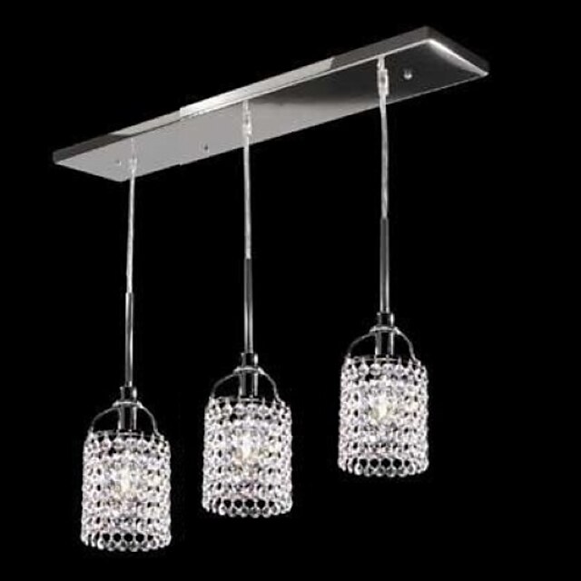  SL® 55cm(21.7inch) Kristal Plafond Lichten & hangers Metaal Tiffany 110-120V / 220-240V