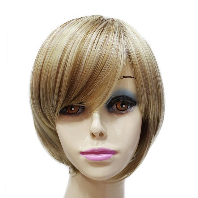 Synthetic Wig Straight / Classic Synthetic Hair 10 inch Wig Women's Capless