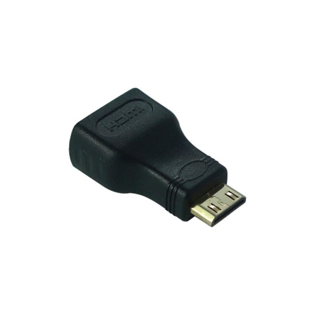  LWM™ Gold Plated Mini HDMI Type C Male to HDMI A Female Coupler Adapter Connector